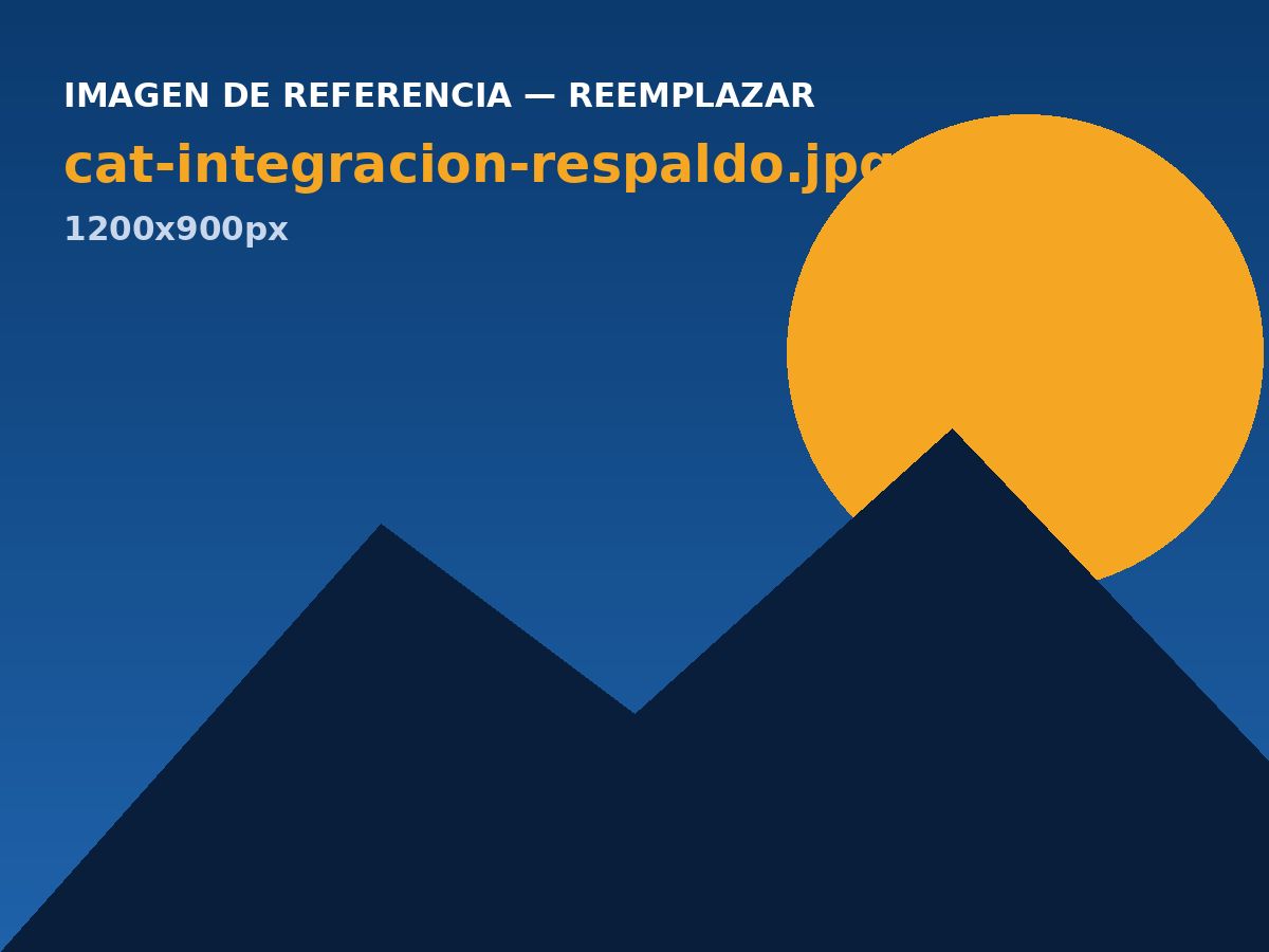 Integración de sistemas de respaldo
