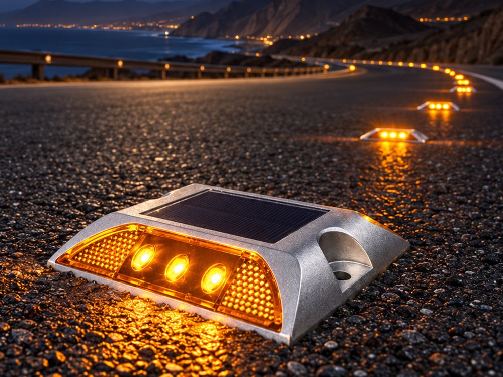 Ojos de gato solares LED